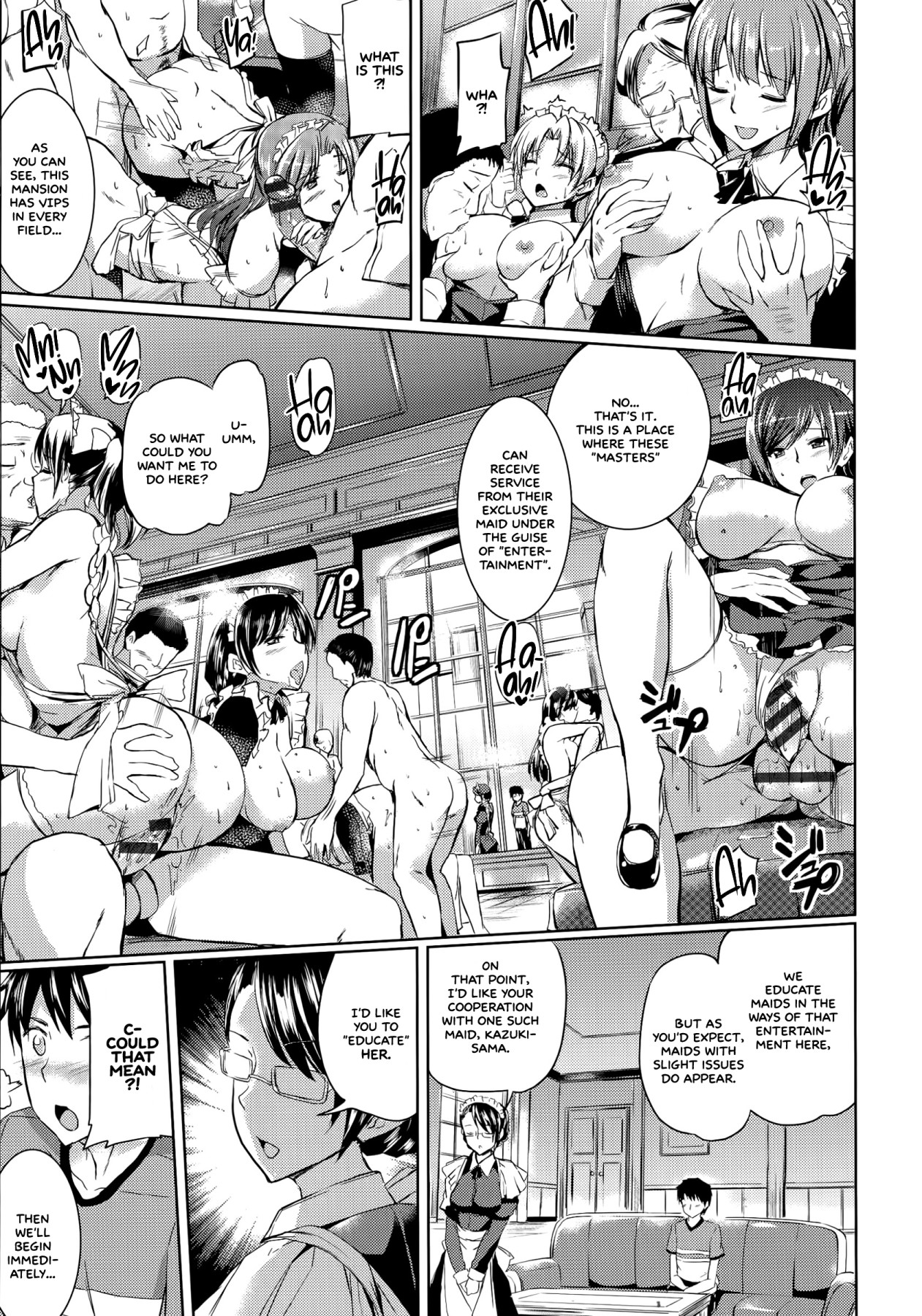 Hentai Manga Comic-The Young Lady's Maid Situation-Chapter 4-2